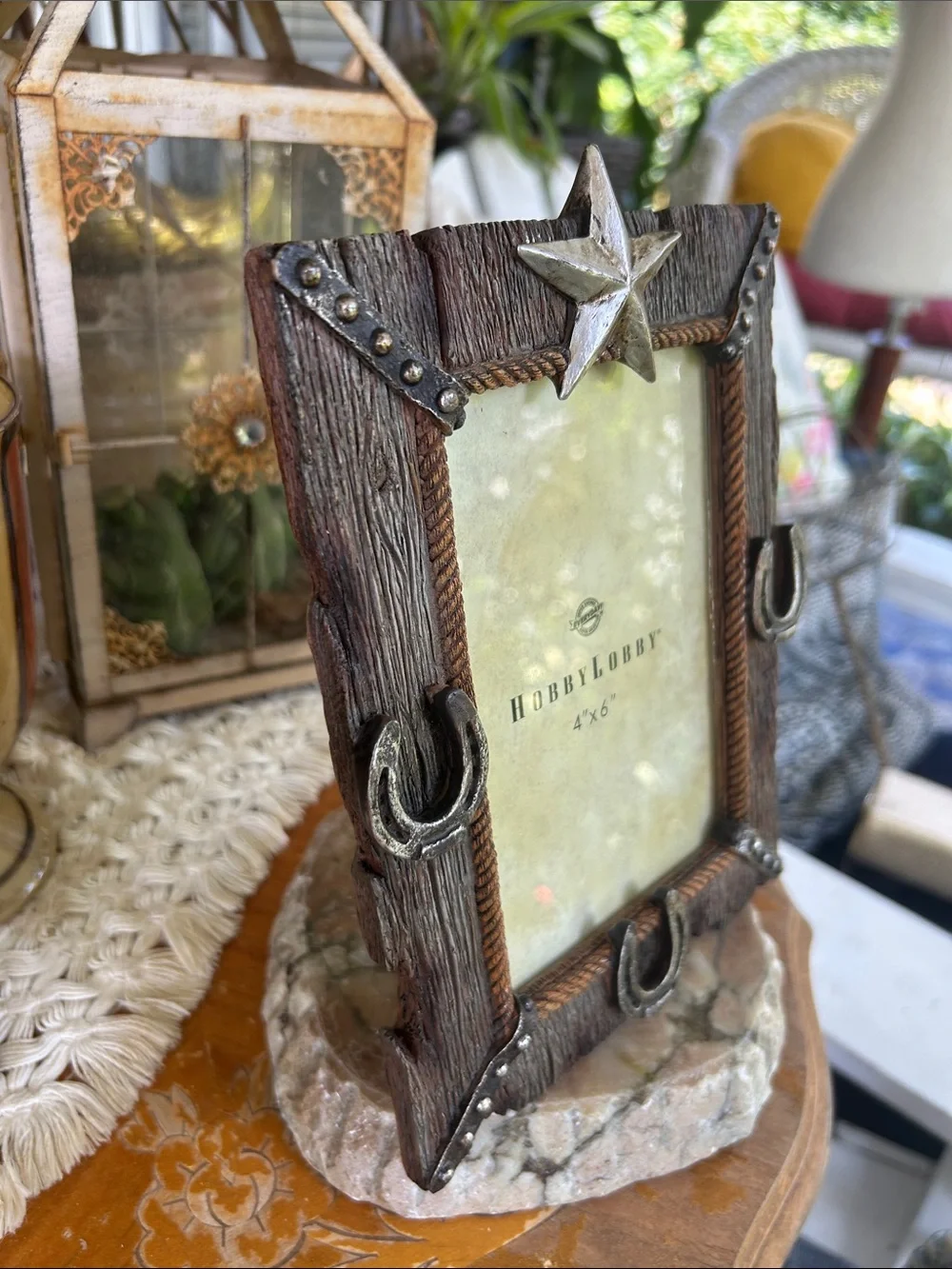 Hobby Lobby this rustic
